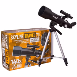 Le Levenhuk Skyline Travel 70 est un télescope réfracteur compact et léger avec monture azimutale. Il s'agit de télescopes po ...