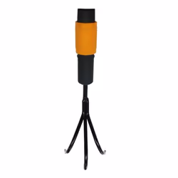 Fiskars QuikFit, Cultivateur à main, Acier inoxydable, Noir, Plastique