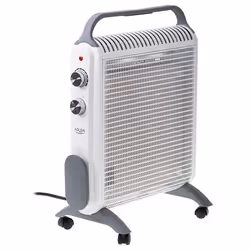 Radiateur Électrique Convecteur - Adler - AD7750 - 2000W - Blanc - Thermostat Électronique
