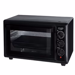Adler AD 6023, Petit, Four électrique, 26 L, 1500 W, 0 - 245 °C, 245 °C