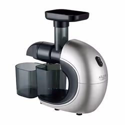 Adler Slow Juicer 4130 Centrifugeuse lente 150 W Noir, Acier inoxydable