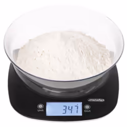 ADLER MESKO BALANCE DE CUISINE AVEC BOL, CAPACITÉ 1,4 L, FONCTION TARE