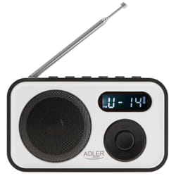 Adler AD 1906 Radio portable Noir
