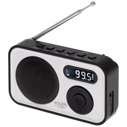 Adler AD 1906 Radio portable Noir