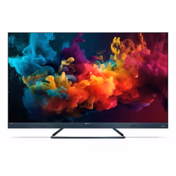 Sharp 50FQ5EG, 127 cm (50"), 3840 x 2160 pixels, 4K Ultra HD, Wifi, DVB-C, DVB-S, DVB-S2, DVB-T, DVB-T2, Noir