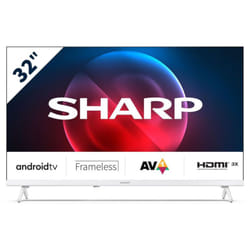Tv led Sharp 32FH7EW 80 cm hd 2024 Blanc