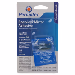 Colle pour rétroviseurs 6ml PERMATEX Adhésif pour le montage du rétroviseur intérieur sur le pare-brise Polymérisation complè ...
