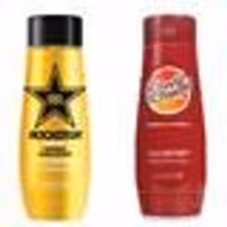Sirop pour Sodastream - Rockstar - Energy Zero Cola Orange - Pack 2 x 440ml - Sans Sucre