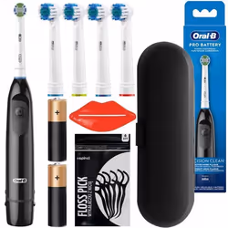 Brosse à dents électrique - Oral-B - DB5 Pro Battery - 4 embouts - étui voyage - accessoires inclus