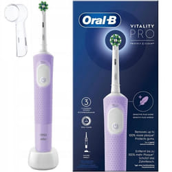 Brosse à dents électrique - Oral-B - Vitality Pro D103 - Lilas Violet - 3 modes - Minuteur 2 min