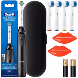 Brosse à dents électrique - Oral-B - DB5 Pro Battery - Adulte - 5 brossettes - Piles AA
