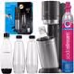 Saturateur eau gazeuse - Sodastream - Duo Titan - 3 bouteilles - Quick Connect - Design élégant