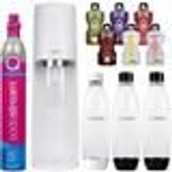 Saturateur eau gazeuse - Sodastream - Terra White - 3 bouteilles 1L - 1 cylindre CO2 - 6 saveurs