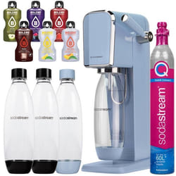 Machine à soda - SodaStream - Art Blue - 1L - 2 bouteilles - Couleur Bleu/Noir