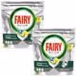 FAIRY PLATINUM CAPSULES LAVE-VAISSELLE TOUT-EN-UN CITRON 2en1 56 pièces