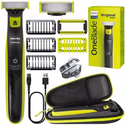 Rasoir Philips OneBlade QP2724/10 + étui Type2 + 2 accessoires pour le corps