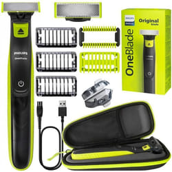 Rasoir Philips OneBlade QP2724/10 + étui Type2 + 2 accessoires pour le corps
