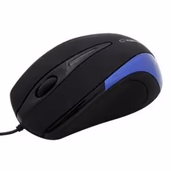Esperanza EM102B, Optique, USB Type-A, 800 DPI, Noir, Bleu