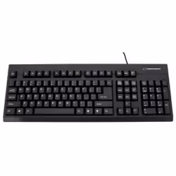 Esperanza TK101, Taille réelle (100 %), Avec fil, USB, Noir