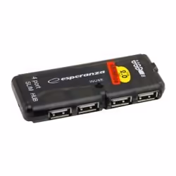 Esperanza EA112, USB 2.0, 480 Mbit/s, Noir