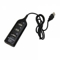 Esperanza EA116 hub & concentrateur 480 Mbit/s Noir