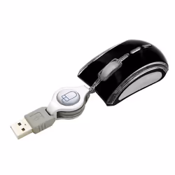 Esperanza EM109K, Ambidextre, Optique, USB Type-A, 800 DPI, Noir