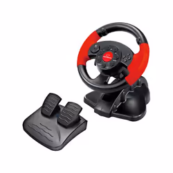 xlyne EG103, Volant, PC, Playstation 2, Playstation 3, Bouton d'accueil, Touche de sélection, Bouton Démarrer, Numérique, Noi ...