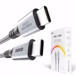 Câble USB C CHARGE RAPIDE 100 W POUR ANDROID AUTO TYPE C USB3.2 COURT 03 M