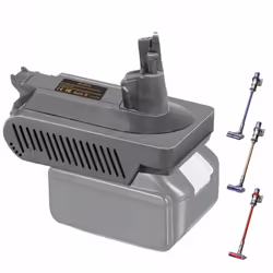 Adattatore/convertitore per batteria Makita da 18 V per Dyson V10 Compatibile con gli aspirapolvere Dyson V10: Funziona con i ...