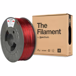 Spectrum Filaments TF-24028 matériel d'impression 3D PETg (polyéthylène téréphtalate glycolisé) Rouge 1 kg - Vue supplémentaire 3
