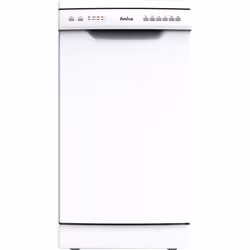 Amica GSP 14544-1 W, Sous comptoir, Compact (45 cm), Blanc, Blanc, Boutons, 1,5 m