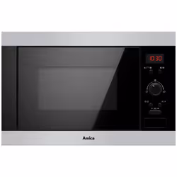 Amica AMMB25E2GI X-TYPE, Intégré, Micro-ondes grill, 25 L, 900 W, Rotatif, Acier inoxydable
