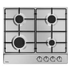 Amica PGA6100BPR plaque Acier brossé Intégré 59 cm Gaz 4 zone(s)