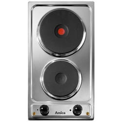 Amica PEA0420 plaque Acier inoxydable 29 cm Plaque scellée 2 zone(s)