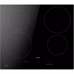 Amica DI 6410 PPB, Noir, Intégré, 59.2 cm, Plaque avec zone à induction, Verre-céramique, 4 zone(s)