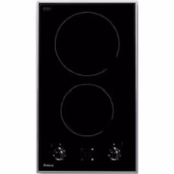Amica PH3200PG, Noir, Intégré, Céramique, Vitrocéramique, 2 zone(s), 2 zone(s)