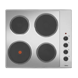 Amica KME 13139 E plaque Acier inoxydable Intégré 60 cm Plaque scellée 4 zone(s)
