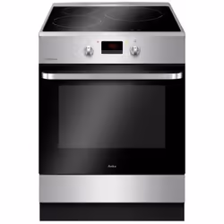 Amica ACI7005VX, Cuisinière, Noir, Acier inoxydable, Rotatif, Acier inoxydable, Devant, LED
