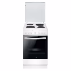 Fagor FACE103B, Cuisinière, Blanc, Rotatif, Plaque de cuisson à bobine, 4 zone(s), 4 zone(s)