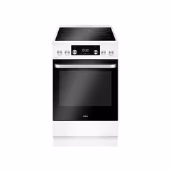 Cuisinière vitrocéramique Amica ACV605RB blanche