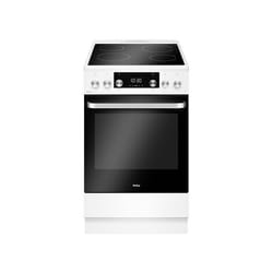 Cuisinière vitrocéramique Amica ACV605RB blanche