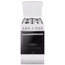 Cuisinière mixte 50 x 60 cm - Avec ses 4 foyers gaz, cette cuisinière vous permet de maîtriser parfaitement vos cuissons - Le ...
