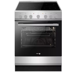 Fagor - Cuisinière vitrocéramique 62l 4 feux silver FACV3004S