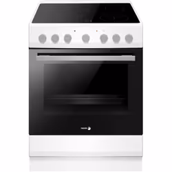 Cuisinière dessus vitrocéramique FAGOR - FACV3004B Couleur : Blanc Type de plaque : Vitrocéramique Nbre foyer(s) : 4 Classe é ...