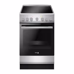 Cuisiniere vitrocéramique Fagor FACV203S - 4 foyers - 62 l - 50 x 60 cm - Silver