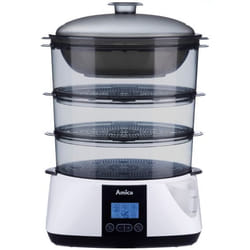Amica PT 3011 cuiseur vapeur 3 Nombre de paniers Comptoir 900 W Blanc
