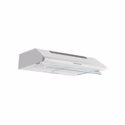 Hotte visière - Largeur 60 cm - Compacte et performante, cette hotte casquette de 60 cm en blanc est idéale pour les cuisines ...