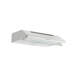Hotte visière 60cm , Blanc , Aspiration : 189m3/h , Hauteur 14cm , Filt FAGOR - FHC14200B
