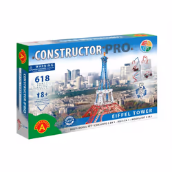 Alexander Toys EXP1907, Ensemble de monteur architecturaux, 8 an(s), Métal, Plastique