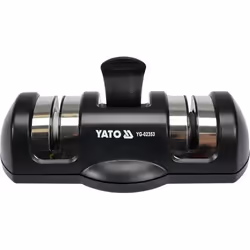 Yato YG-02353 aiguisoir Fente aiguiseur couteau Noir